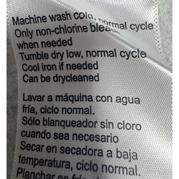 Jachs New York Mens Medium Gray Crew Neck Long Sleeve Fleece Sweatshirt - Picture 8 of 9